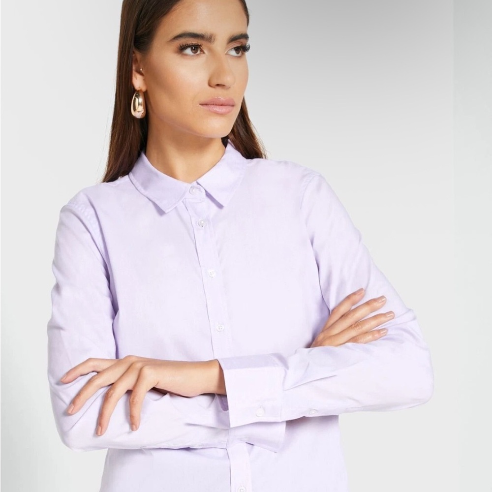 Banana Republic Light Purple Shirt